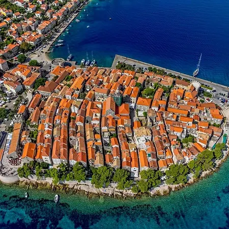 شقة In Karbuni With Sea View, Balcony, Air Conditioning, Wifi 5078-3 Blato (Korcula)